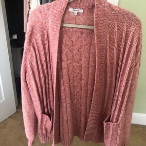 Pink Madewell Cardigan